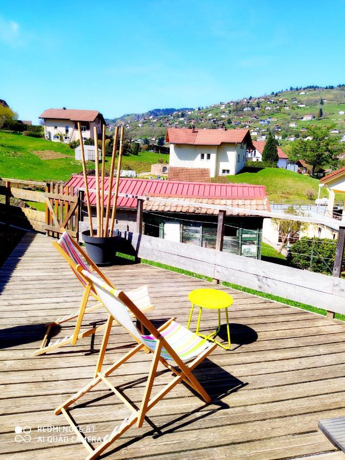 Appartement Maison Vosgienne La Bresse Centre Bagian luar foto